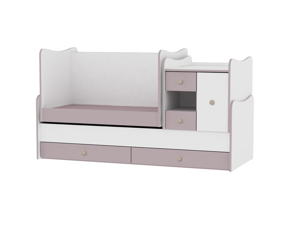 15minimax kid bed white cappuccino medium 