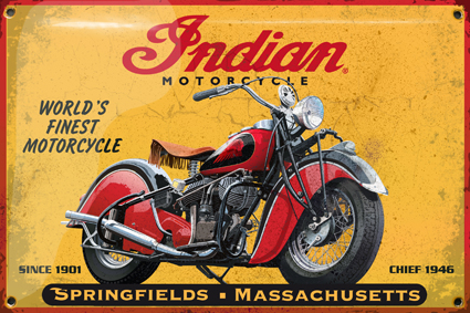 Plaque indian w