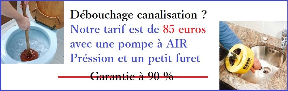 Debouchage canalisation wc lavabo evier nanterre