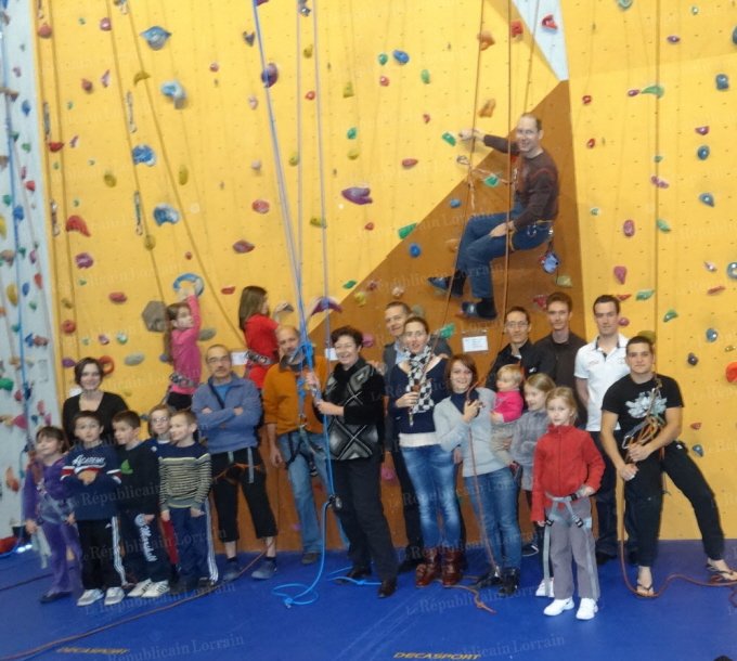 Les escaladeurs ont atteint 4 180 metres