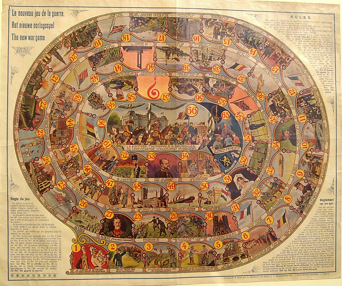 Jeu de l Oie de notre grand pere b 