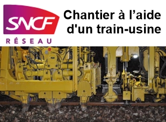 Une ligne renforcée, de nuit