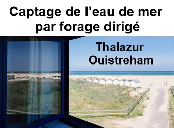 Un forage sous le littoral