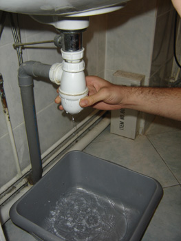 fuite siphon lavabo paris 15