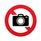 24929930 pas de photo camera signe icone photo numerique symbole de la camera panneau d interdiction rouge arretez le