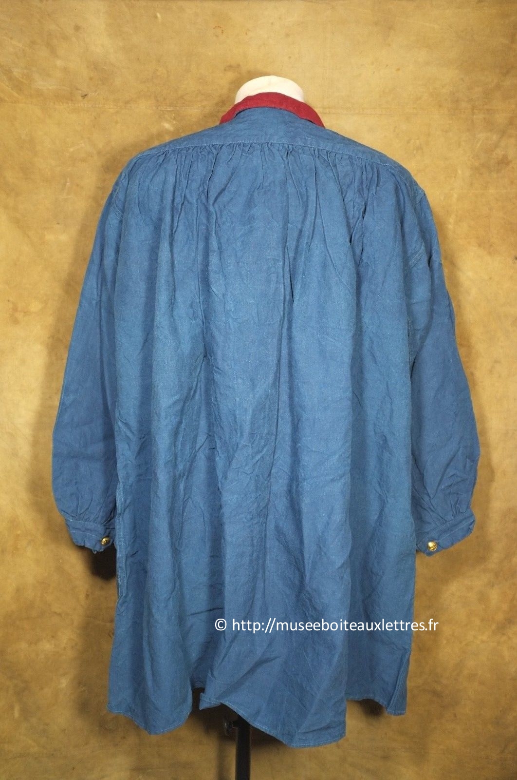 blouse facteur rural ptt biaude