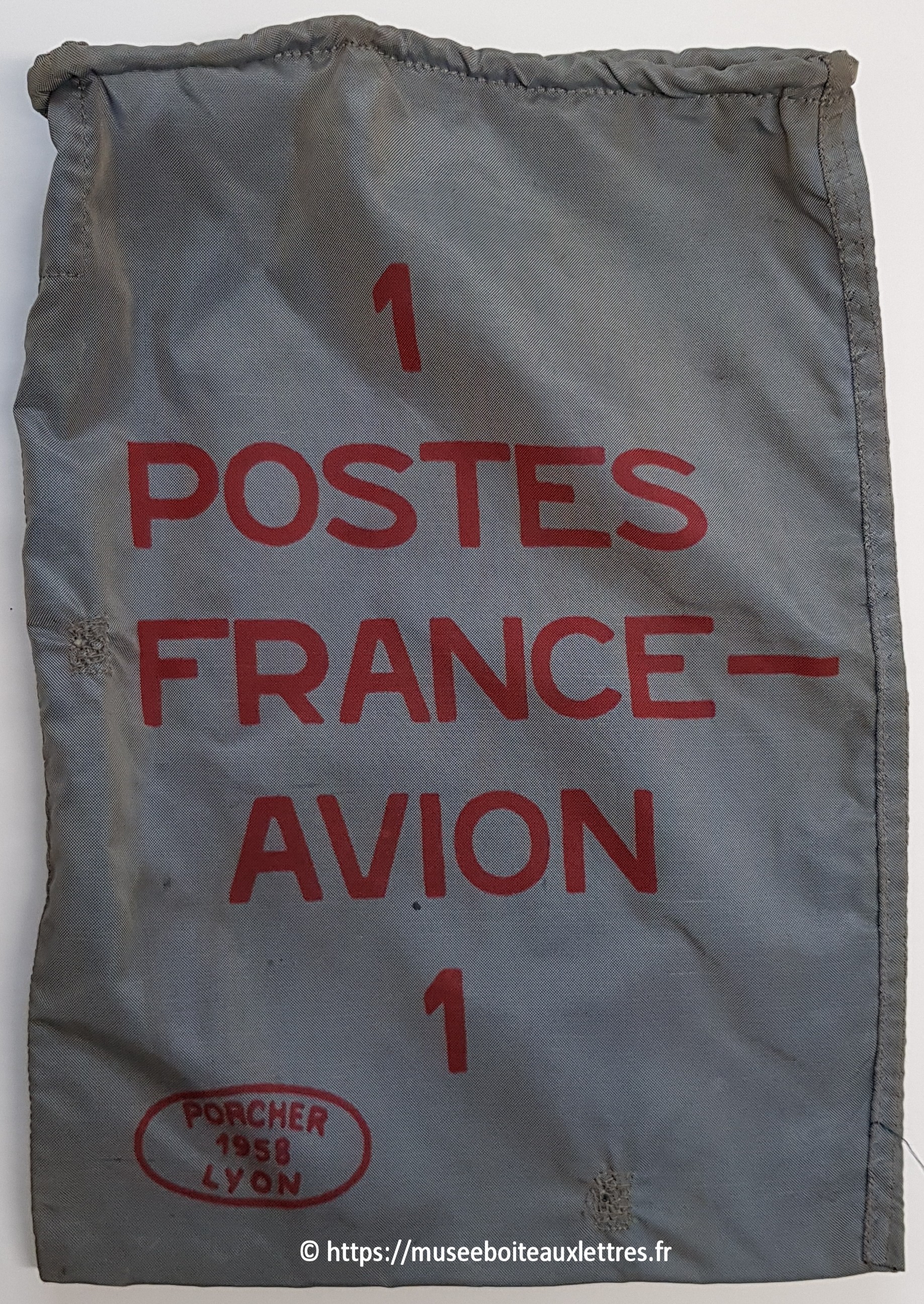 sac ptt poste aérienne 