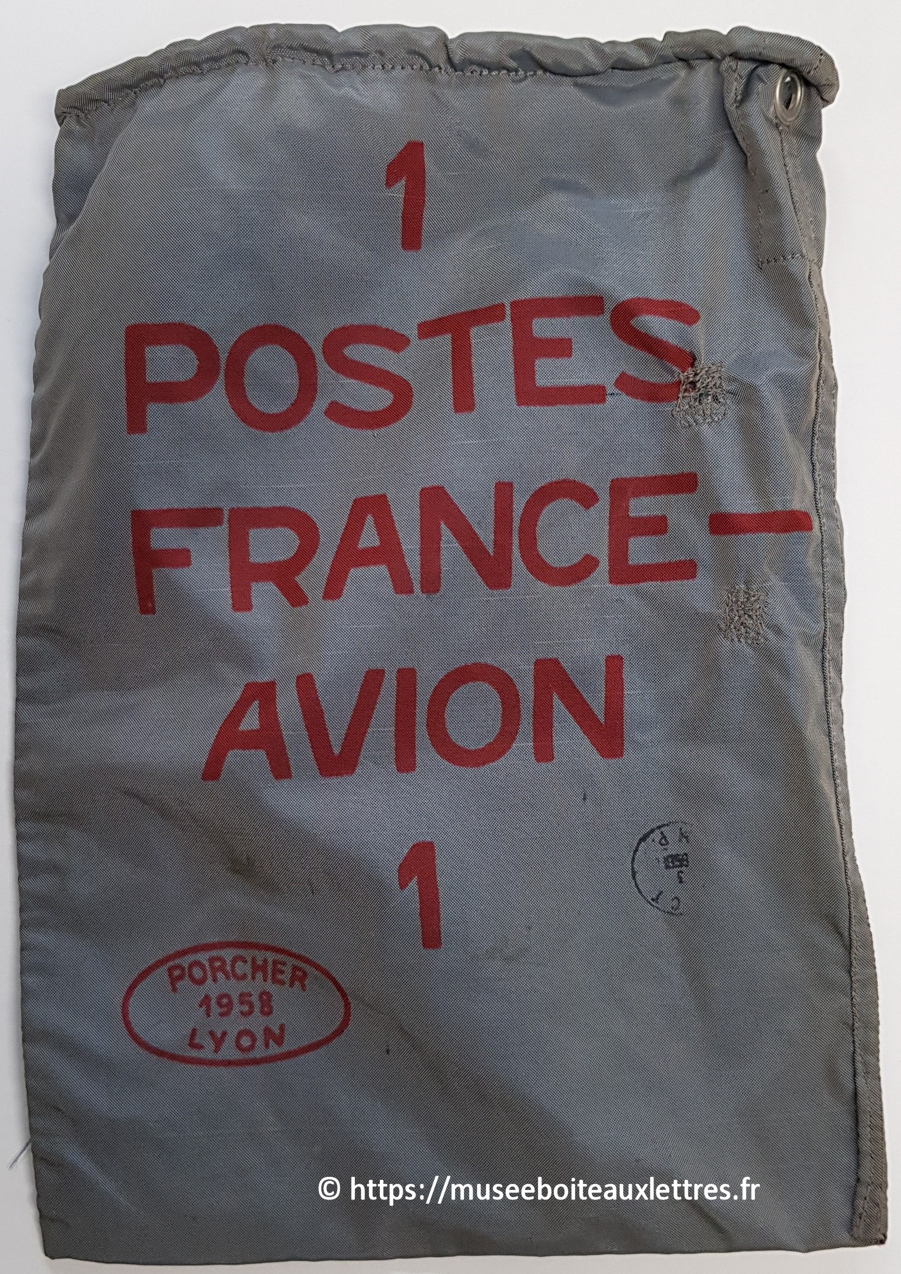 sac la poste courrier par avion aéropostale 