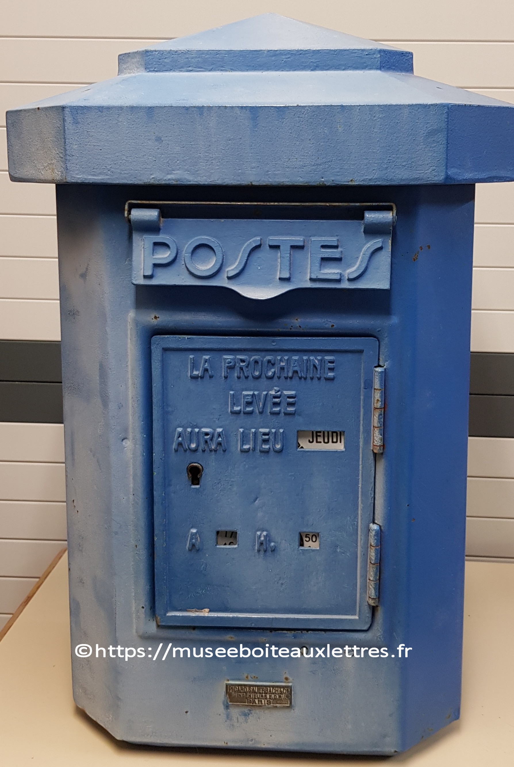 boite aux lettres postes  Picard Sauerbach 1940