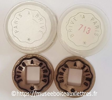 timbres à date PTT tampon la poste convoyeur ptt ambulant PTT