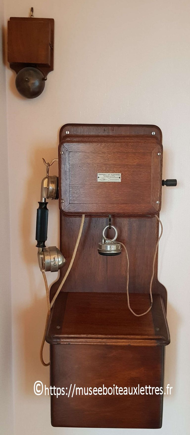 téléphone PTT Marty 1910 boite à sel