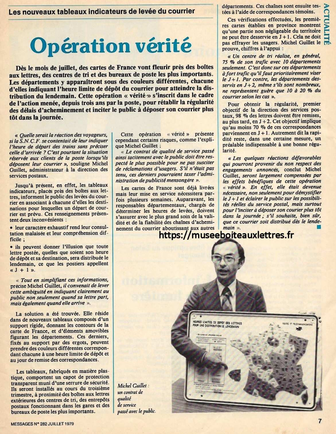 article la poste boite à lettres