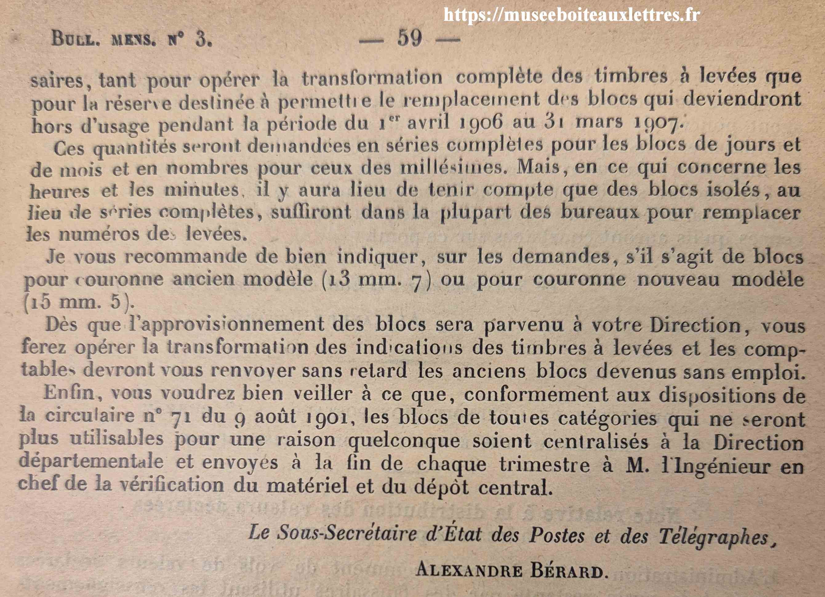 timbre à date la poste