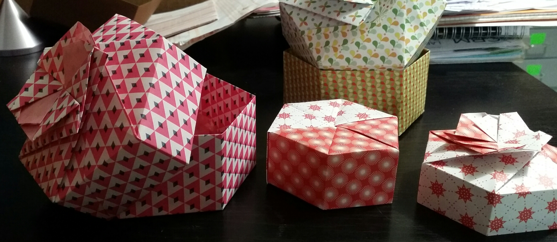 Boîte modulaire hexagonale 4€ (4 modules)