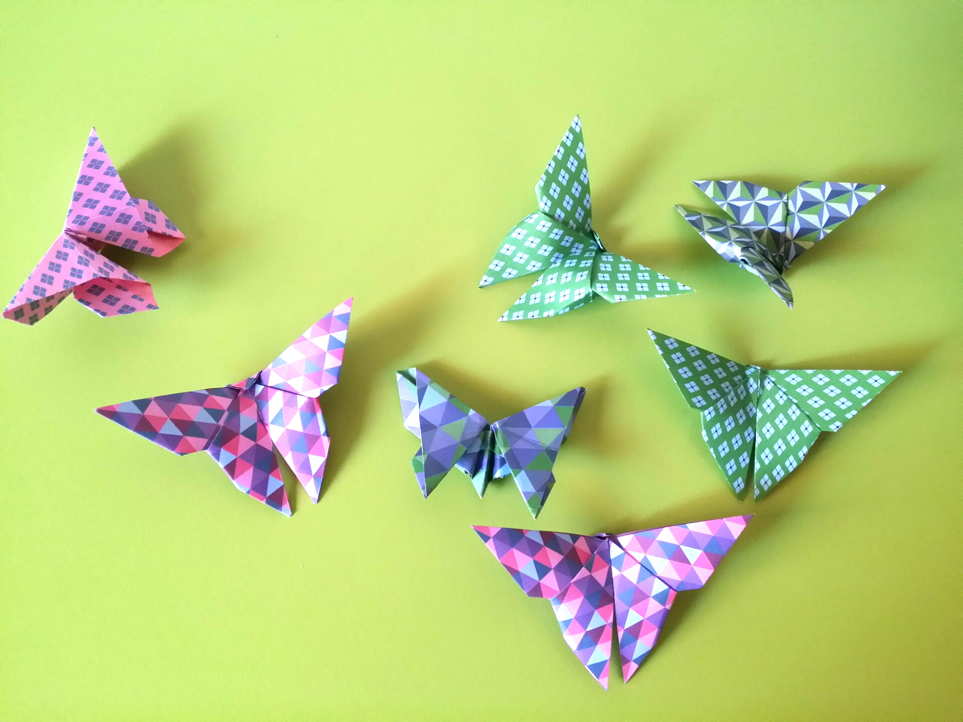 Papillon magnet 1€