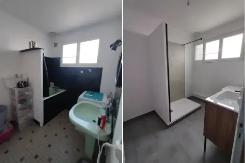 Refaire une salle de bain à Bouguenais