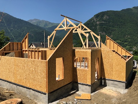 Ossature bois fresquet luchon