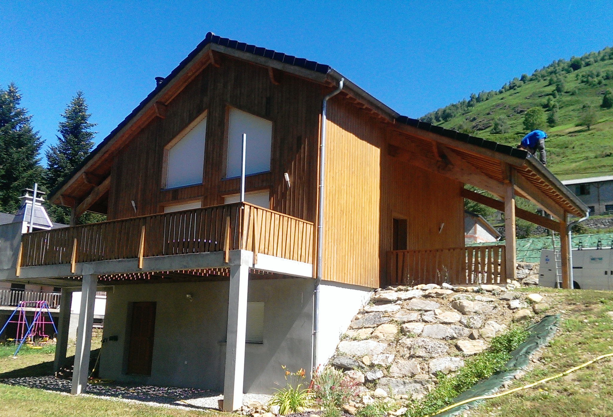 Chalet ossature bois