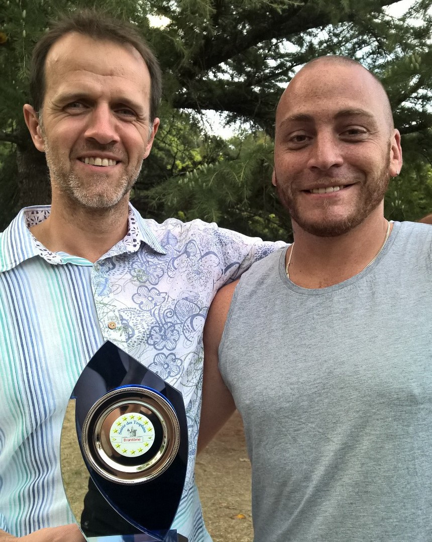 Romuald GUERBET et David EYRAUD à la soirée des Trophées