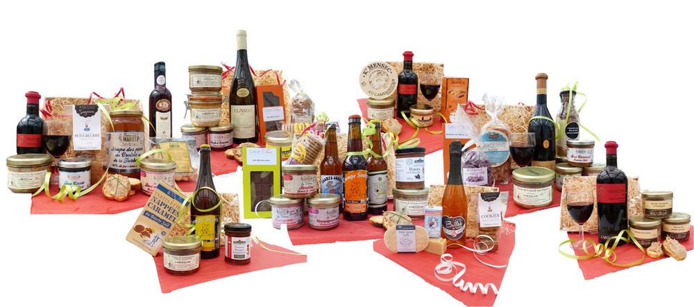 Paniers garnis vente en ligne cadeau noel