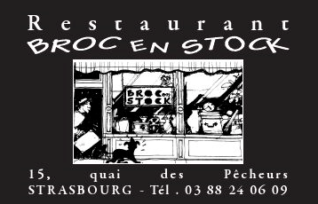 Resto broc en stock strasbourg