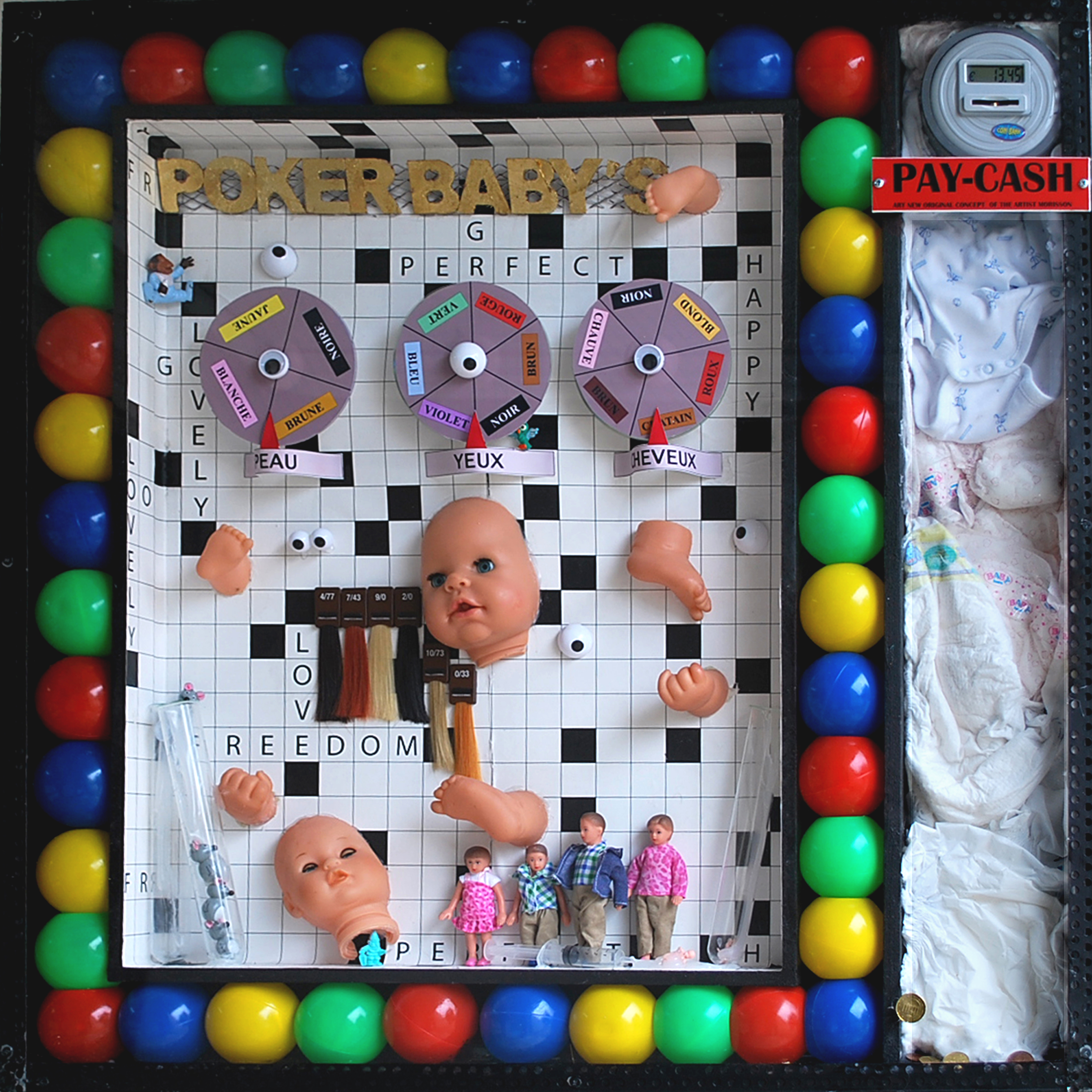 Morisson pay cash poker baby s 90x90x10cm