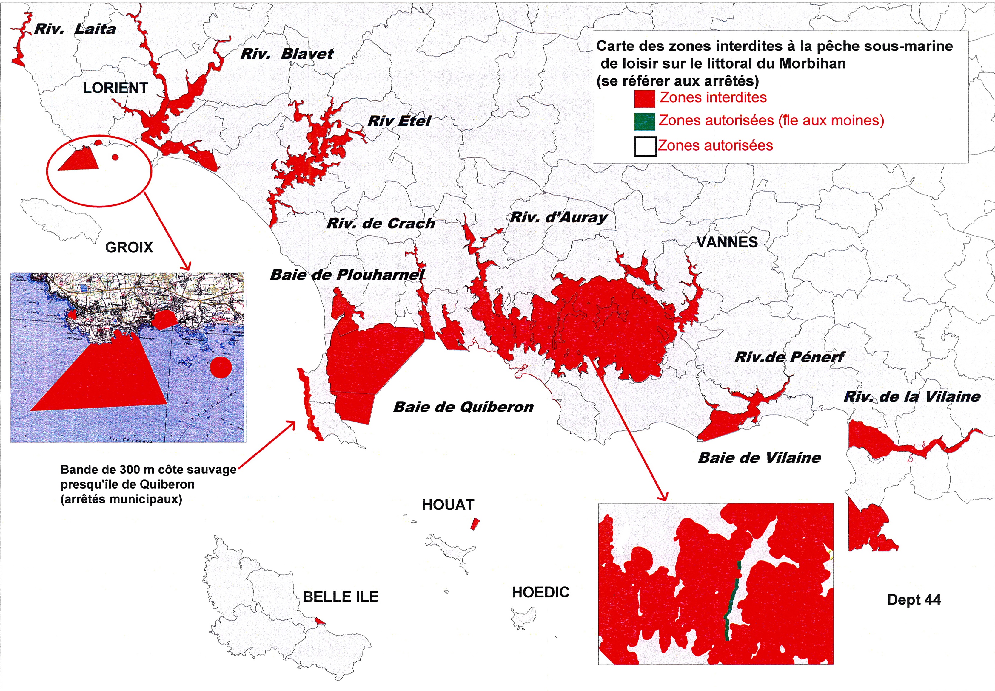 Zone de peche