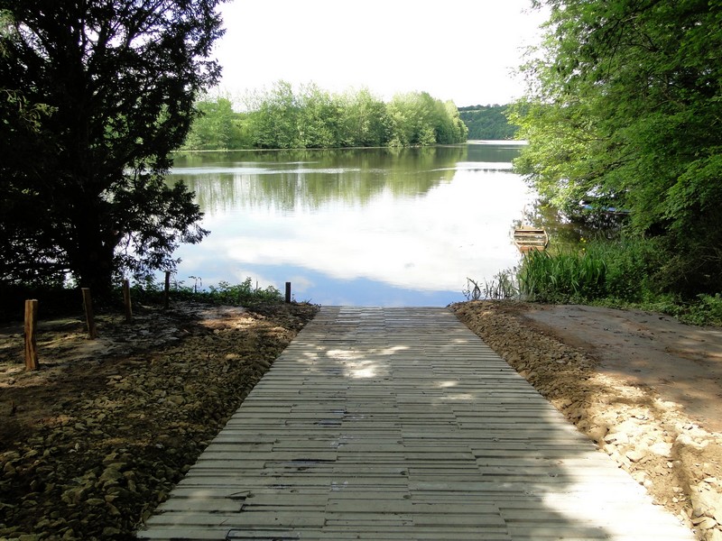 Millac.Mise a l'eau