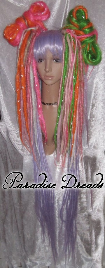 Perruque lady gaga dreadlocks