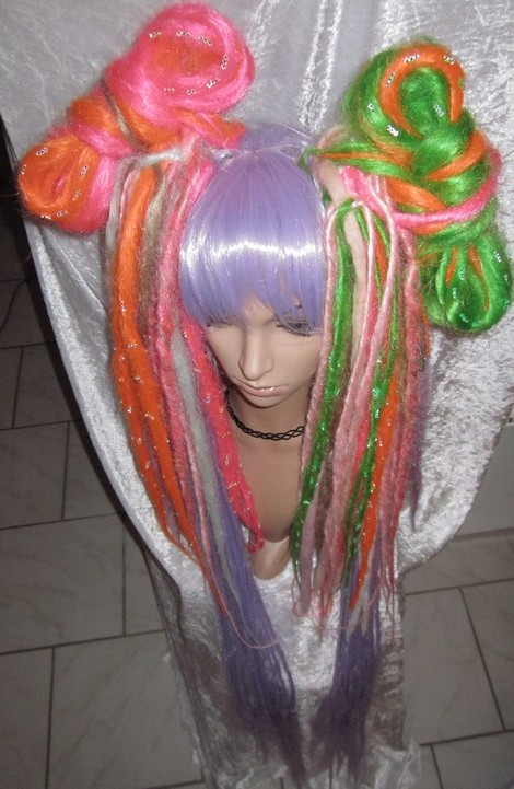 Wig dreadlocks lady gaga dreads