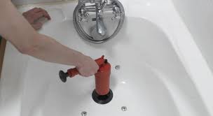 baignoire bouchée