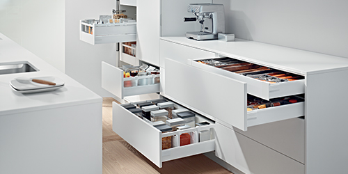 BLUM Tandembox accessoires cuisine chez new cuisine martinique ste luce