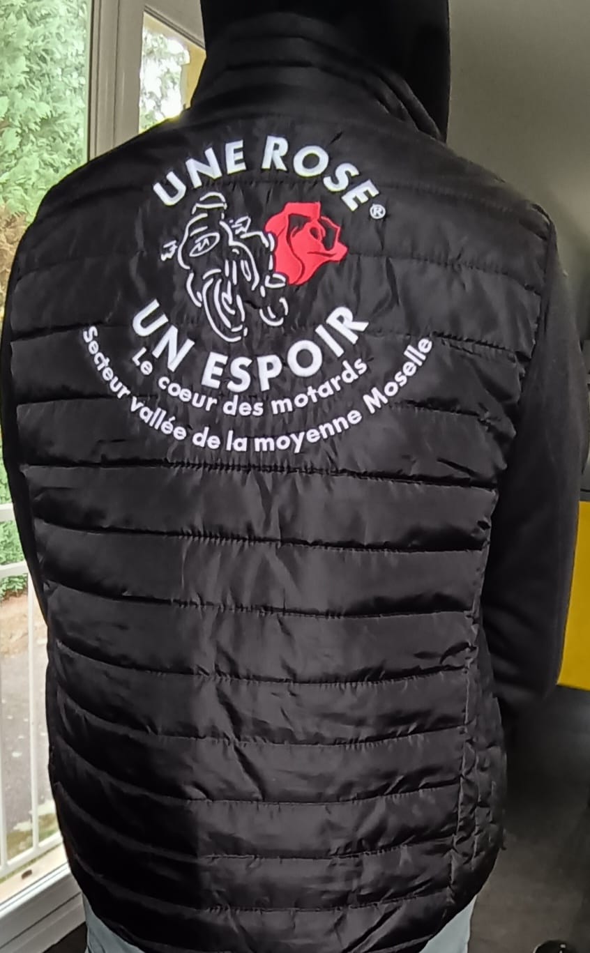 Blouson logo dos