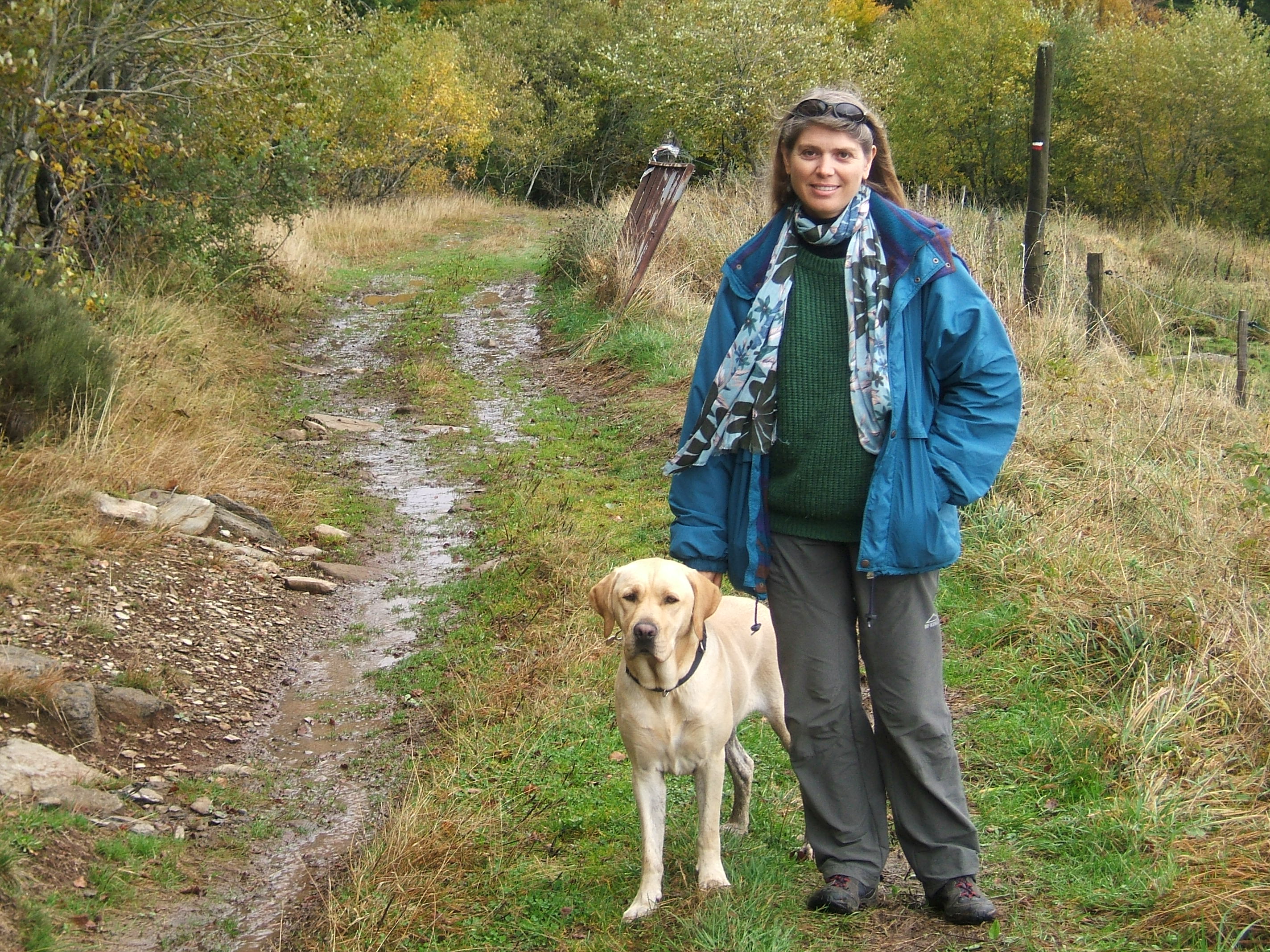 2013 10 promenade a pied avec guili depuis le gite 14 