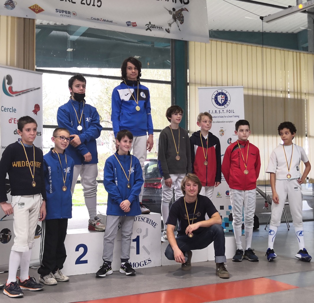 Trois podiums à Limoges