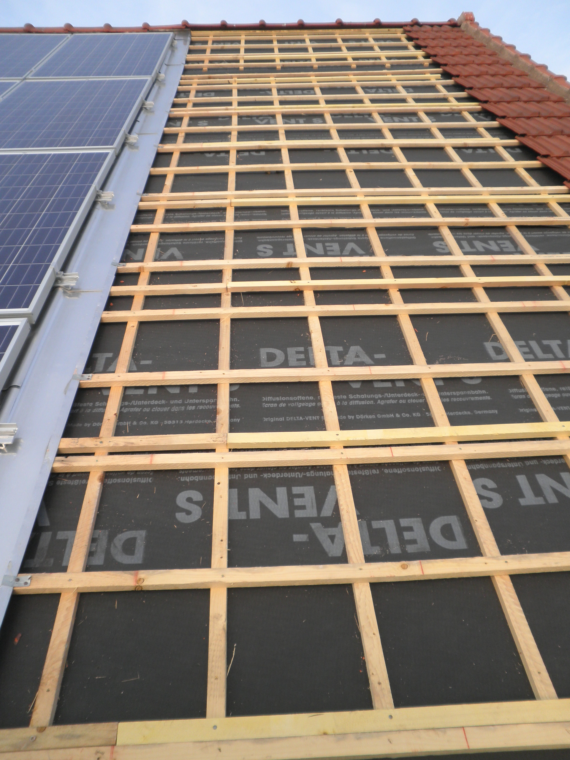 Chantier photovoltaique