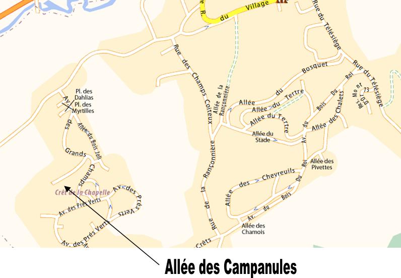 Plan pour l allee