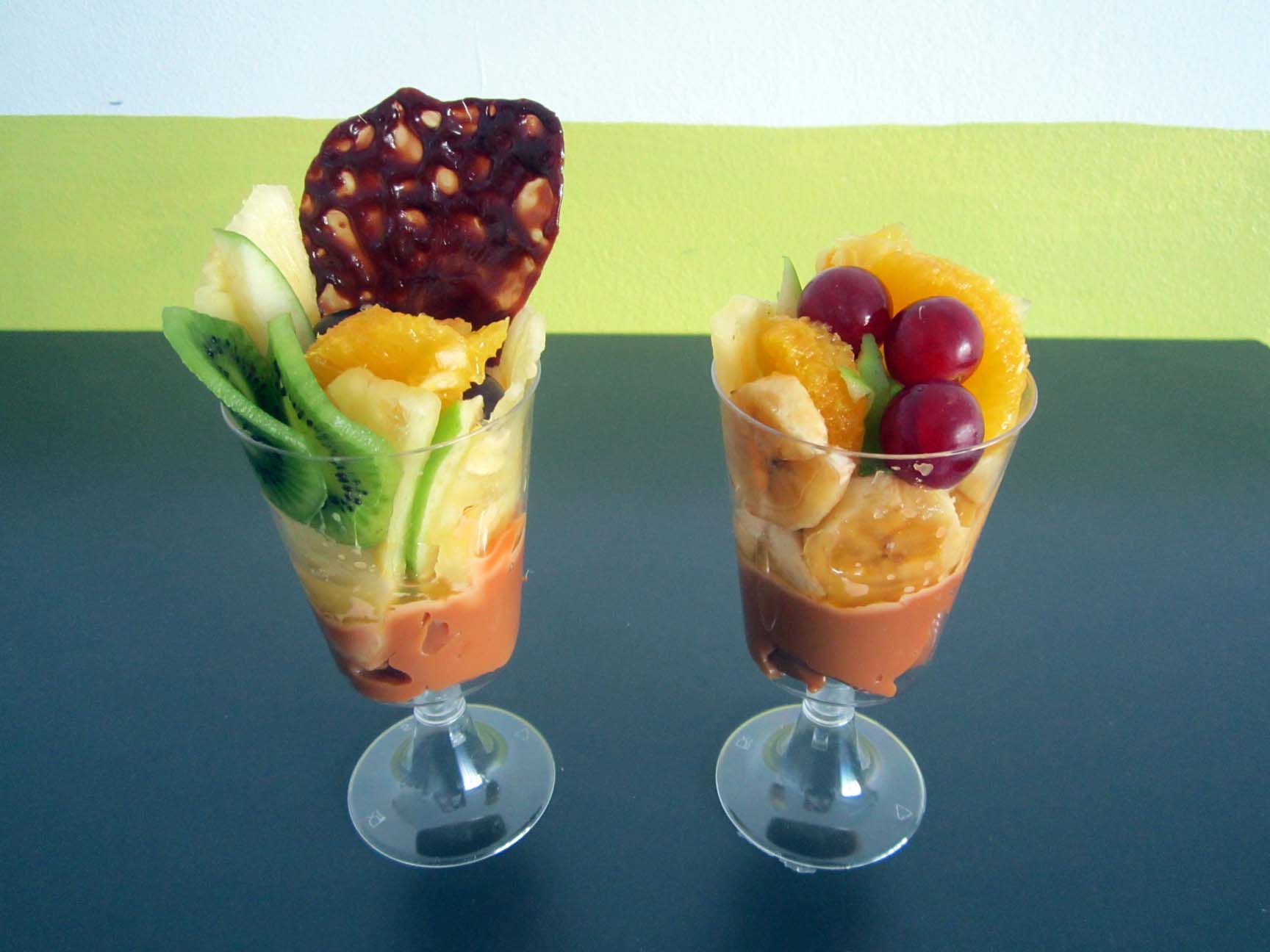 Coupes caramel photoshop