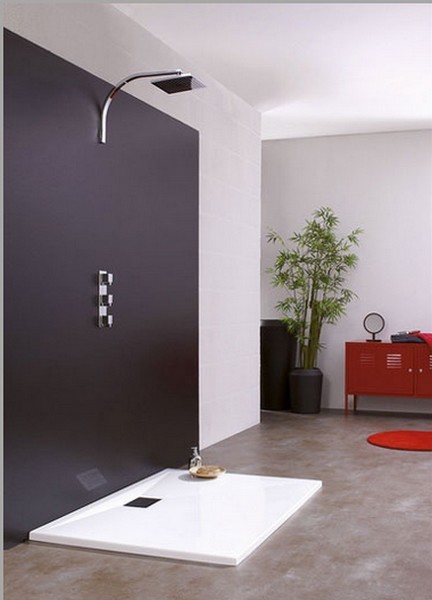 Plombier le havre douche italienne