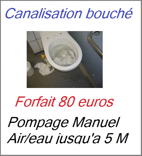 Canalisation bouchée Alfortville