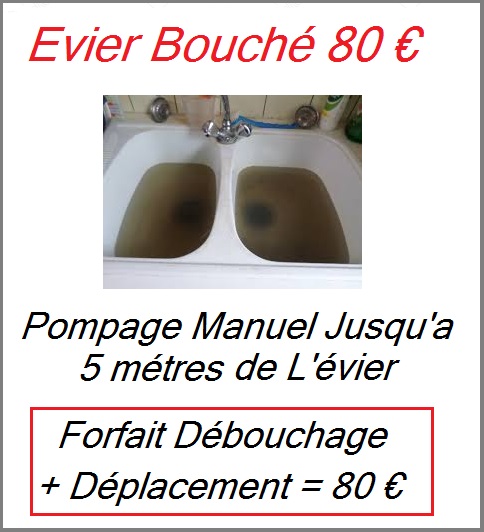 Débouchage évier Alfortville