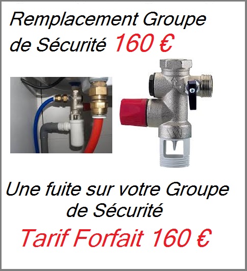 Remplacement groupe de sécurité Alfortville
