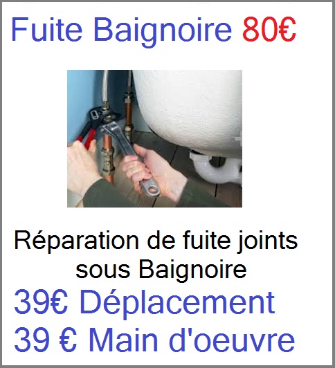 Dépannage fuite d'eau Alfortville