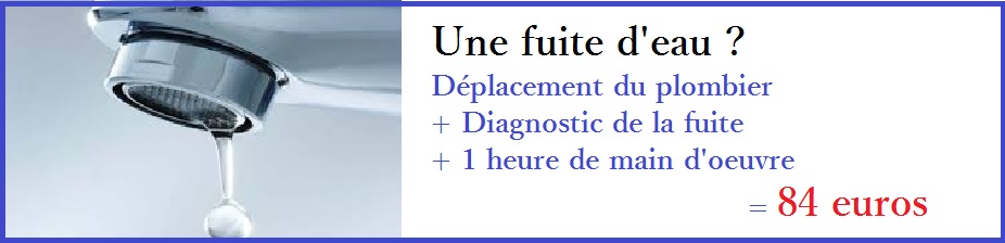 fuite d'eau plombier issy les moulineaux