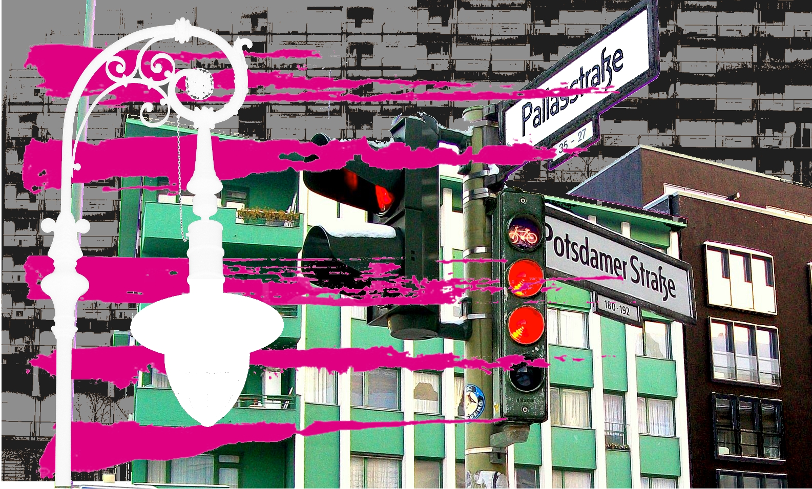 Collage autour de notre lieu de rencontre