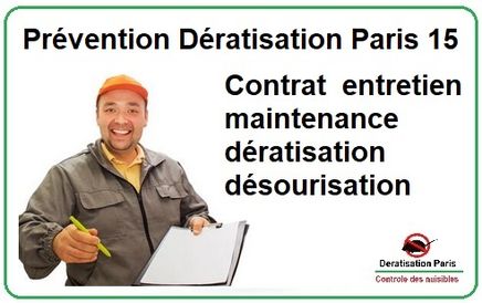 Prévention Dératisation Paris 15