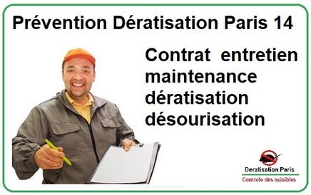 Prévention Dératisation Paris 14