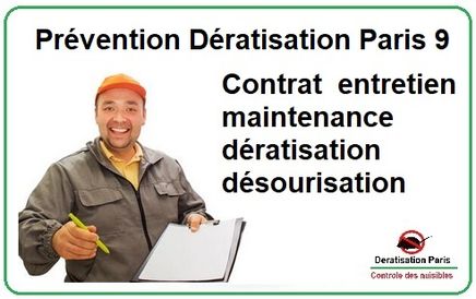 Prévention Dératisation Paris 9