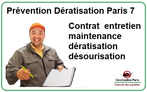 Prévention Dératisation Paris 7