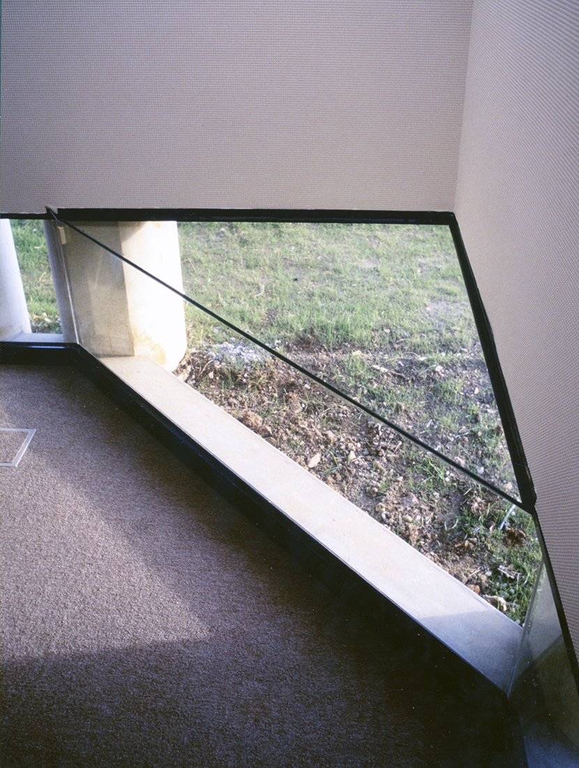 Angle verre reduit w